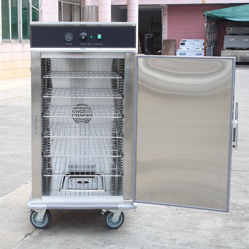 FWC-1-6 Food Warmer Cart Detail 1
