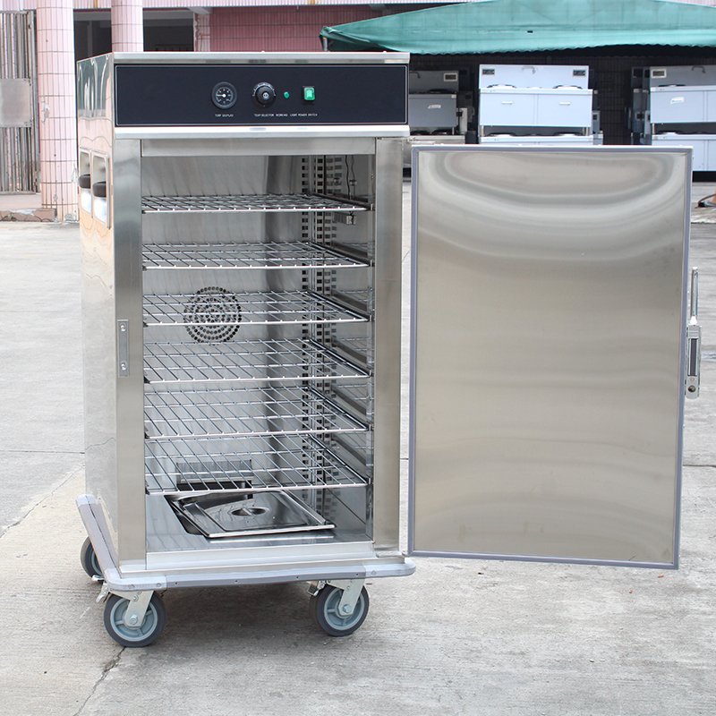 FWC-1-6 Food Warmer Cart Detail 2