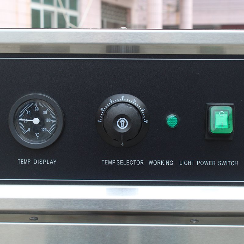 FWC-1-6 Food Warmer Cart Detail 4