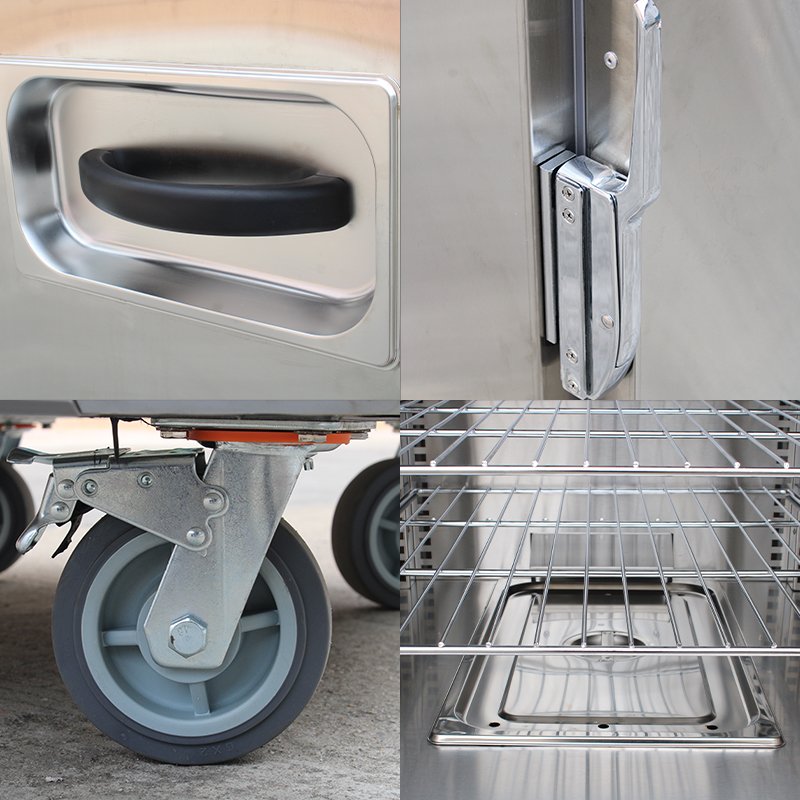 FWC-11ST Food Warmer Cart Detail 1